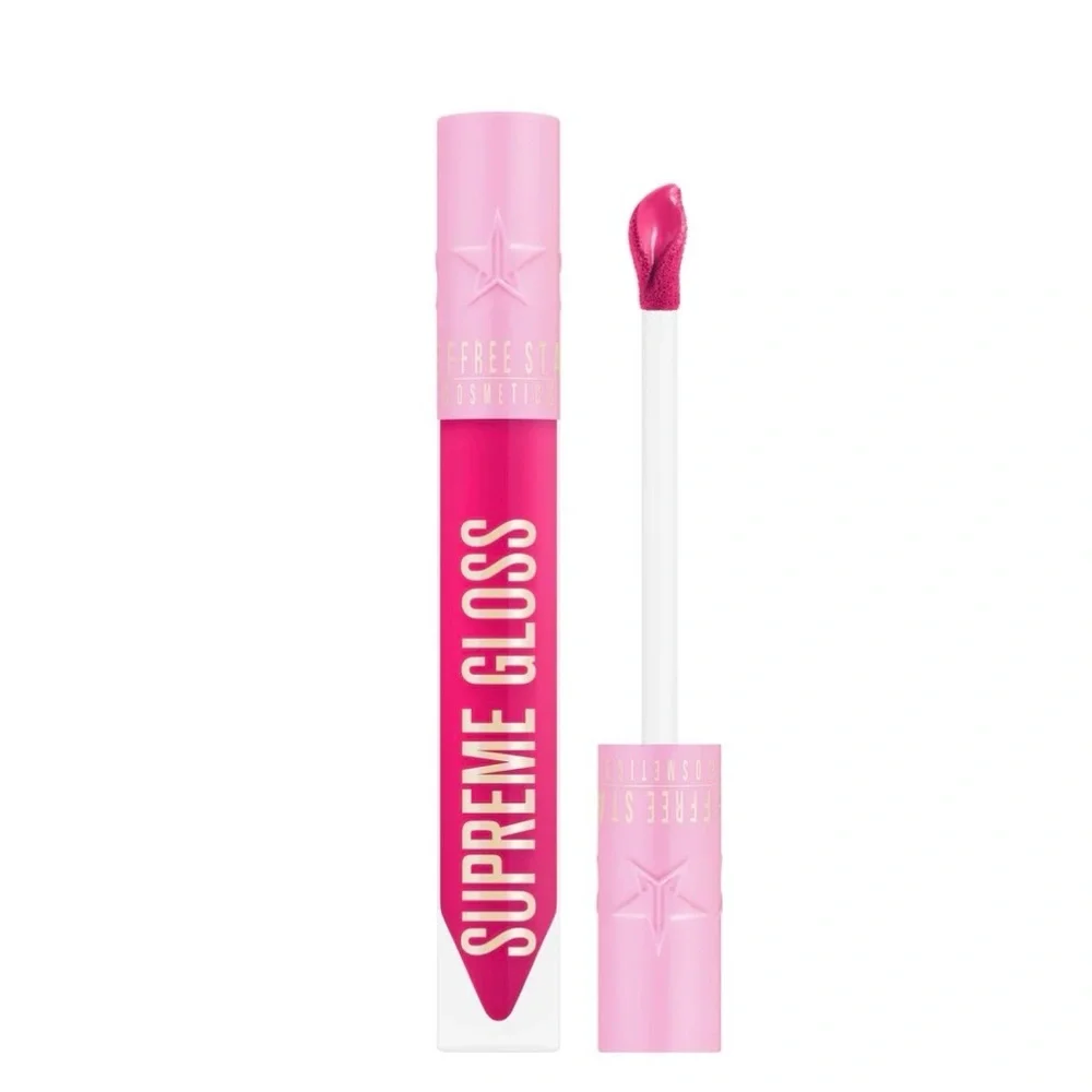 💕 Jeffree Star PINK VAULT Supreme Gloss Hot Pink Lip Gloss New In Box 💕